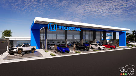 New design for Honda dealerships